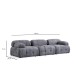 Corner Sofa Petite 3 - Grey Grey Corner Sofa Petite 3 - Grey Grey