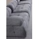 Corner Sofa Petite 3 - Grey Grey Corner Sofa Petite 3 - Grey Grey