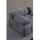Corner Sofa Petite 3 - Grey Grey Corner Sofa Petite 3 - Grey Grey