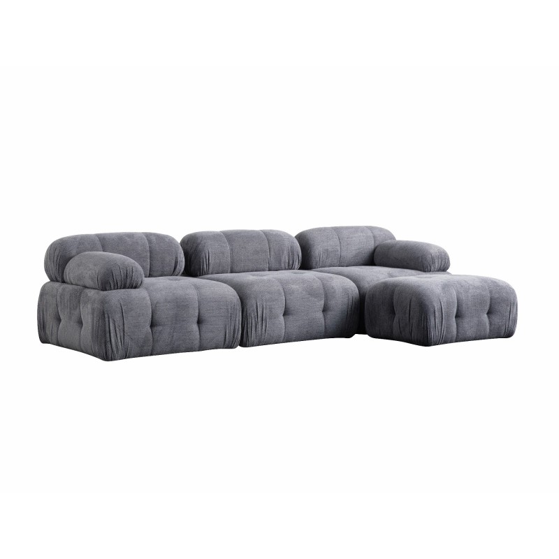 Corner Sofa Petite 3 - Grey Grey