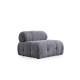 Corner Sofa Petite 3 - Grey Grey Corner Sofa Petite 3 - Grey Grey