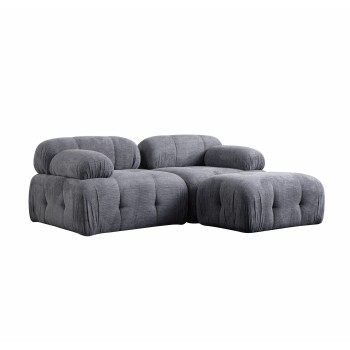 Corner Sofa Petite 2 - Grey Grey