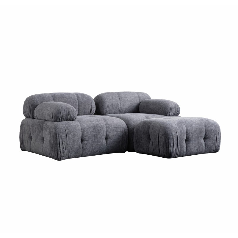 Corner Sofa Petite 2 - Grey Grey