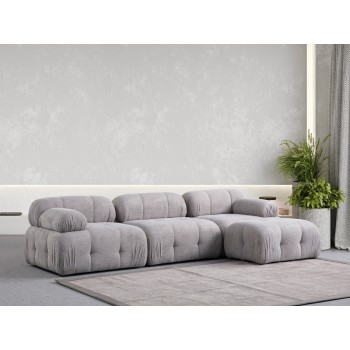 Corner Sofa Petite 3 - Light Grey Light Grey