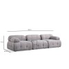 Corner Sofa Petite 3 - Light Grey Light Grey