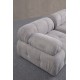 Corner Sofa Petite 3 - Light Grey Light Grey Corner Sofa Petite 3 - Light Grey Light Grey