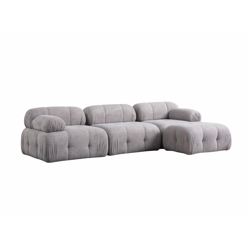 Corner Sofa Petite 3 - Light Grey Light Grey
