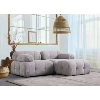 Corner Sofa Petite 2 - Light Grey Light Grey