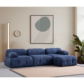 Corner Sofa Petite 3 - Night Blue Night Blue