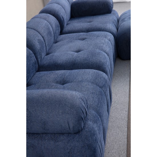 Corner Sofa Petite 3 - Night Blue Night Blue Corner Sofa Petite 3 - Night Blue Night Blue