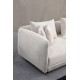 Γωνιακός Καναπές - Floransa -Χρώμα Λευκό - 310x264x102 Γωνιακός Καναπές - Floransa -Χρώμα Λευκό - 310x264x102