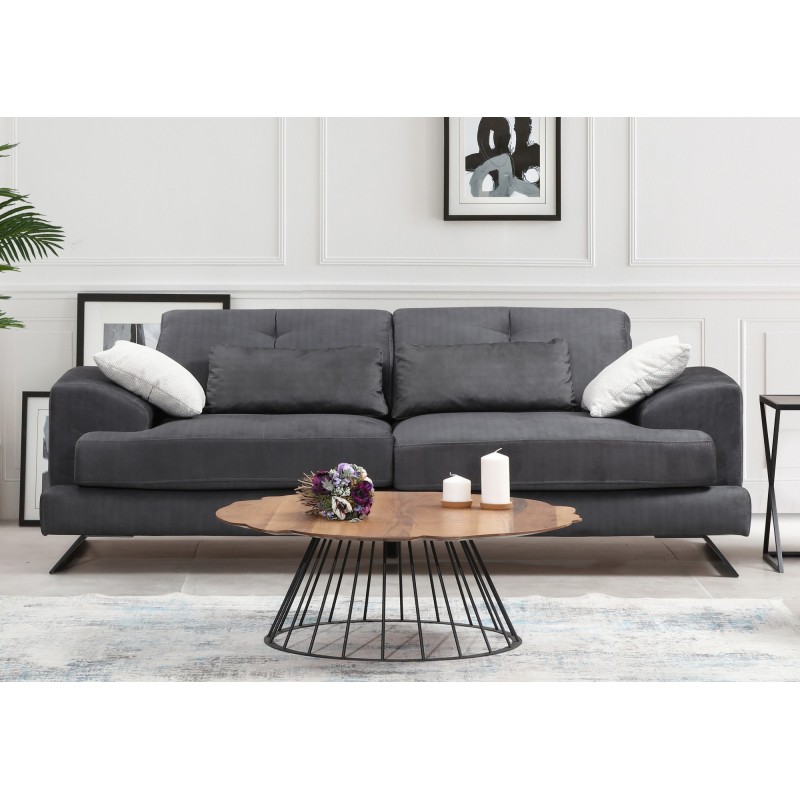Atelier del Sofa 3-Seat Sofa Frido 3 Seater Anthracite