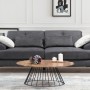 3-Seat Sofa Frido 3 Seater Anthracite