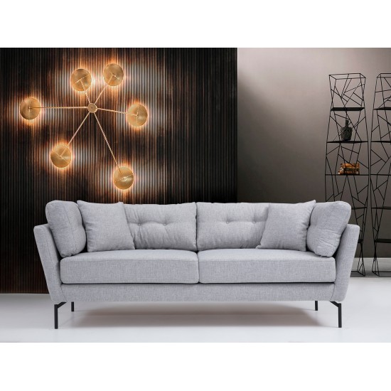 3-Seat Sofa Mapa 3 Seater Grey