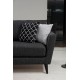 3-Seat Sofa Mayorka 3 Seater Dark Grey 3-Seat Sofa Mayorka 3 Seater Dark Grey