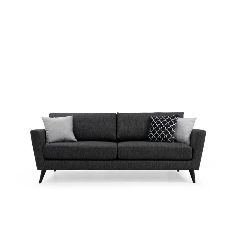 3-Seat Sofa Mayorka 3 Seater Dark Grey