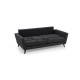 3-Seat Sofa Mayorka 3 Seater Dark Grey 3-Seat Sofa Mayorka 3 Seater Dark Grey
