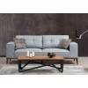 Atelier del Sofa 3-Seat Sofa-Bed Montana 3 Seater Grey