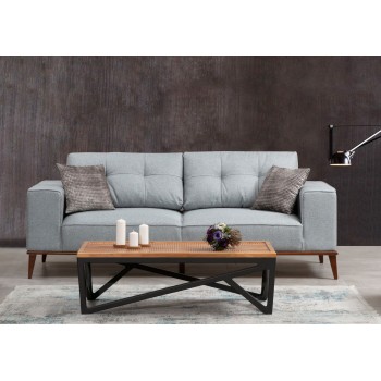 3-Seat Sofa-Bed Montana 3 Seater Grey