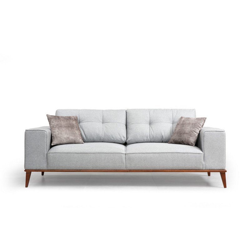 Atelier del Sofa 3-Seat Sofa-Bed Montana 3 Seater Grey