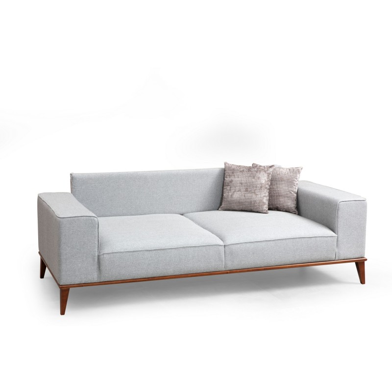 Atelier del Sofa 3-Seat Sofa-Bed Montana 3 Seater Grey