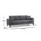 3-Seat Sofa-Bed Nordic 3 Seater Dark Grey Atelier del Sofa 3-Seat Sofa-Bed Nordic 3 Seater Dark Grey