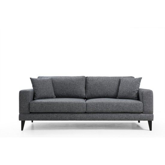 3-Seat Sofa-Bed Nordic 3 Seater Dark Grey Atelier del Sofa 3-Seat Sofa-Bed Nordic 3 Seater Dark Grey