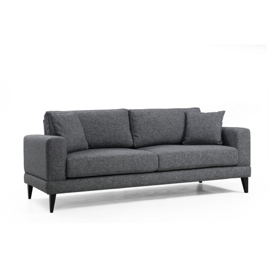 3-Seat Sofa-Bed Nordic 3 Seater Dark Grey Atelier del Sofa 3-Seat Sofa-Bed Nordic 3 Seater Dark Grey
