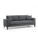 3-Seat Sofa-Bed Nordic 3 Seater Dark Grey Atelier del Sofa 3-Seat Sofa-Bed Nordic 3 Seater Dark Grey