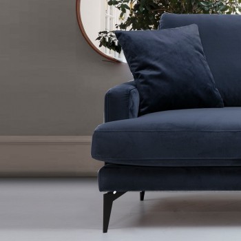 3-Seat Sofa Papira 3 Seater - Navy Blue Navy Blue