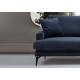 Atelier del Sofa 3-Seat Sofa Papira 3 Seater - Navy Blue Navy Blue