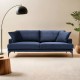Atelier del Sofa 3-Seat Sofa Papira 3 Seater - Navy Blue Navy Blue