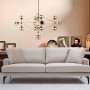 3-Seat Sofa Papira 3 Seater - Beige Beige