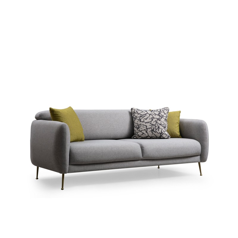 Atelier del Sofa 3-Seat Sofa-Bed Sevilla 3 Seater - Grey Grey