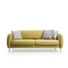 3-Seat Sofa-Bed Sevilla 3 Seater - Yellow Yellow