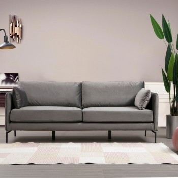 3-Seat Sofa Sino 3 Seater Grey