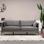 3-Seat Sofa Sino 3 Seater Grey