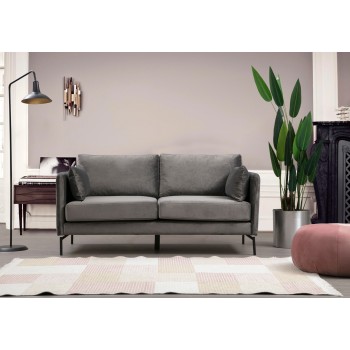 2-Seat Sofa Sino 2 Seater Grey