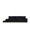 4-Seat Sofa Line With Side Table - Black Black
Gold