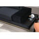 4-Seat Sofa Line With Side Table - Black Black
Gold