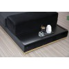 4-Seat Sofa Line With Side Table - Black Black
Gold