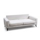 Atelier del Sofa 3-Seat Sofa-Bed Nordic 3 Seater - Beige Beige