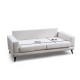 Atelier del Sofa 3-Seat Sofa-Bed Nordic 3 Seater - Beige Beige