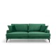 3-Seat Sofa Papira 3 Seater Green Atelier del Sofa 3-Seat Sofa Papira 3 Seater Green