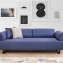 3-Seat Sofa-Bed Infinity - Blue Blue