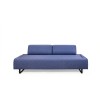 3-Seat Sofa-Bed Infinity with Side Table - Blue Blue