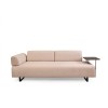 3-Seat Sofa-Bed Infinity with Side Table - Beige Beige