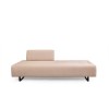 3-Seat Sofa-Bed Infinity with Side Table - Beige Beige