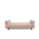 3-Seat Sofa-Bed Infinity with Side Table - Beige Beige