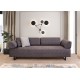 3-Seat Sofa-Bed Infinity with Side Table - Anthracite Anthracite 3-Seat Sofa-Bed Infinity with Side Table - Anthracite Anthracite